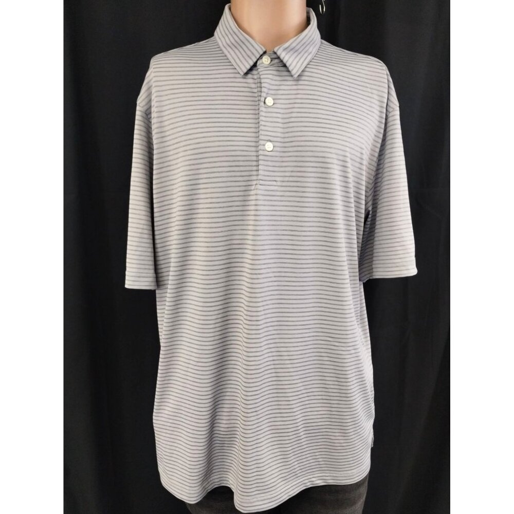Walter Hagan Men's Grey Polo/Golf Shirt Size L SKU 3347